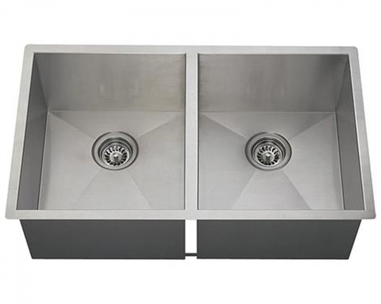small square undermount kitchen sink